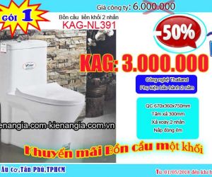 KHUYẾN MÃI 2018 BỒN CẦU 1 KHỐI GIÁ RẺ