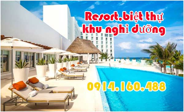 THIẾT BỊ CHO RESORT,BIỆT THỰ,KHU NGHỈ DƯỠNG