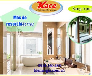 MÓC ÁO CAO CẤP RESORT, BIỆT THỰ, KHU NGHỈ DƯỠNG