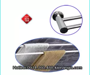 KỆ TREO KHĂN ĐÔI,GIÁ MÁNG KHĂN ĐÔI INOX KHÁCH SẠN