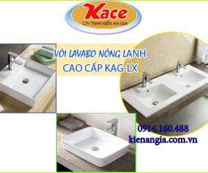 VÒI LAVABO NÓNG LẠNH KAG-LX CAO CẤP CÔNG NGHỆ KOREA