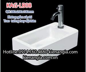 LAVABO RỬA TAY NHỎ ĐẸP TREO TƯỜNG PHÒNG TẮM NHỎ