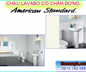 LAVABO CHÂN DÀI,CHÂN ĐỨNG AMERICAN STANDARD 2019