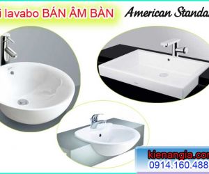 MUA VÒI NÓNG LẠNH NÀO CHO CHẬU LAVABO ÂM BÀN