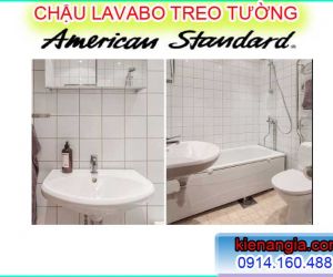 CHẬU LAVABO TREO TƯỜNG AMERICAN STANDARD CHÍNH HÃNG