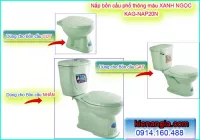 NẮP BỒN CẦU MÀU XANH NGỌC,XANH ĐỌT CHUỐI,XANH LÁ CÂY