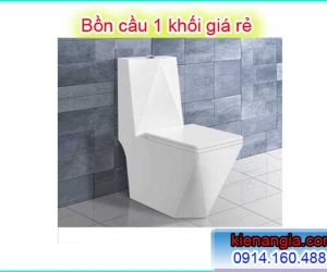 BỒN CẦU 1 KHỐI GIÁ RẺ