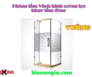 PHÒNG TẮM VÁCH KIẾNG VUÔNG EUROKING