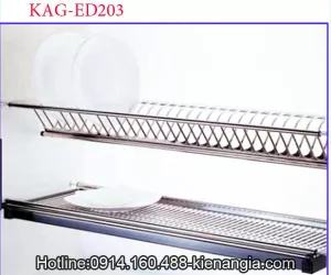 KHAY ÚP CHÉN BÁT 2 TẦNG TỦ BẾP 80,90,100CM MẪU 2019-2020