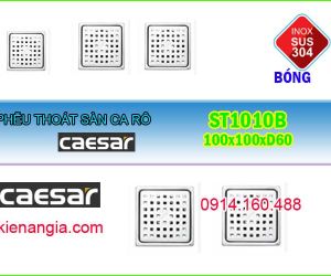 THOÁT SÀN CA RÔ CAESAR ST1010B PHÒNG TẮM VÁCH KÍNH