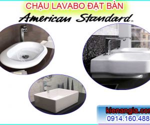 CHẬU LAVABO NỔI ĐẶT BÀN AMERICAN STANDARD MẪU MỚI 2020