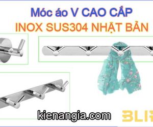 MÓC V,MÓC ÁO CAO CẤP INOX 304 NHẬT BẢN