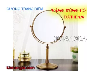 GƯƠNG TRANG ĐIỂM CỔ ĐIỂN ĐẶT BÀN