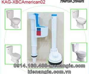 XẢ BỒN CẦU MỸ AMERICAN STANDARD TAY GẠT