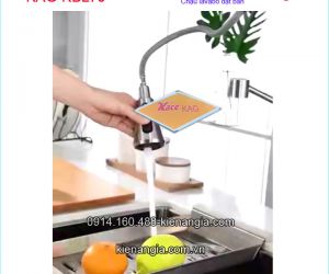 Vòi rửa chén lạnh RÚT DÂY inox sus304 KAG-KBL70