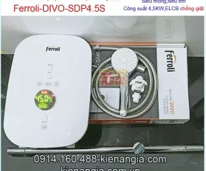 ​Máy nước nóng trực tiếp Ferroli chính hãng KAG-DIVO-SDP