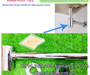 Ống thải chữ P dài 36cm cho lavabo lớn KAG-KXP103