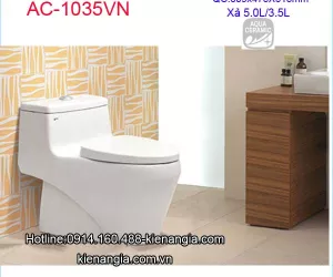 Bồn cầu liền 1 khối INAX chính hãng mới nhất