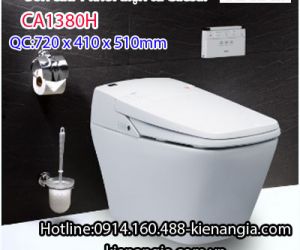 ​Bồn cầu cảm ứng Caesar CA1380H.