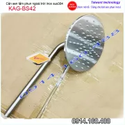 Bộ cần sen tắm đứng inox 304 bát sen phun mưa tròn KAG-BS42