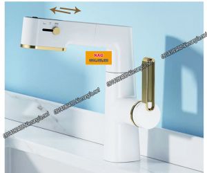 KAG-VCNL94 Vòi Lavabo nóng lạnh RÚT DÂY HIỂN THỊ NHIỆT ĐỘ