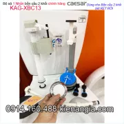 Bộ xả 1 NHẤN bồn cầu 2 khối CAESAR chính hãng KAG-XBC13