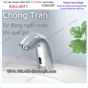 Vòi lavabo âm bàn cảm ứng Caesar A911