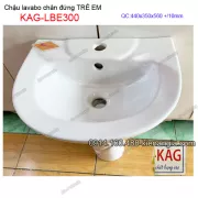 Chậu lavabo chân đứng trẻ em KAG-LBE300