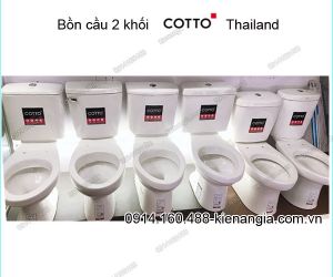 Bàn cầu 2 khối COTTO Thailand