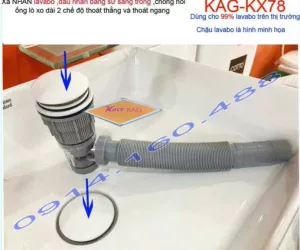 Xả lavabo sứ KAG-KX78