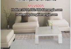 Phối cảnh gạch lát nền Bạch Mã-Bộ MSV