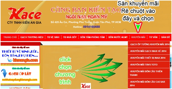 Săn khuyến mãi Kiến An Gia