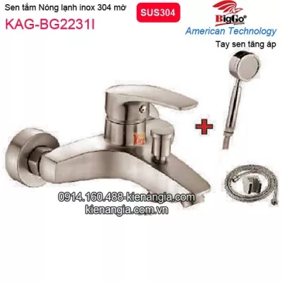 Sen tắm nóng lạnh inox304 BIGGO  KAG-BG2231I