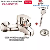 Sen tắm nóng lạnh tăng áp inox304 BIGGO KAG-BG2212I