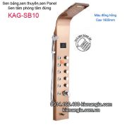 Sen panel massage phun mưa màu Đồng hồng KAG-SB10