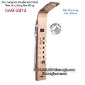 Sen panel massage phun mưa màu Đồng hồng KAG-SB10