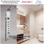 Sen thuyền inox sus304 xám bạc KAG-SB11