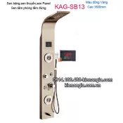 Sen phòng tắm đứng cao cấp inox màu vàng đồng KAG-SB13