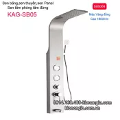 Sen thuyền phun mưa inox màu bạc KAG-SB05