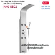 Sen thuyền phòng tắm đứng inox 304 màu bạcKAG-SB02