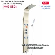 Sen panel massge màu vàng đồng KAG-SB03