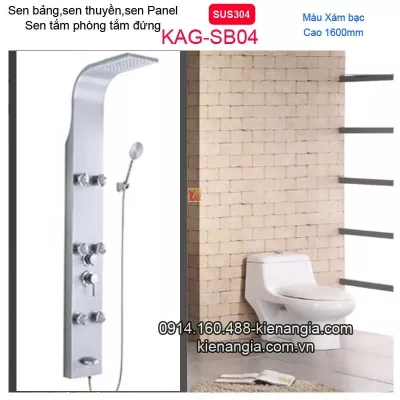 Sen bảng inox 304 màu bạc KAG-SB04