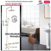 Sen cây phòng tắm đứng inox 304 KAG-BG8106I