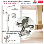 Sen cây phòng tắm kính inox304 BIGGO KAG-BG8293IT