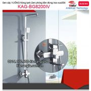 Sen cây vuông inox304 nóng lạnh BIGGO KAG-BG8200IV