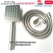 Tay sen vuông inox sus304 BIGGO KAG-BG5037I
