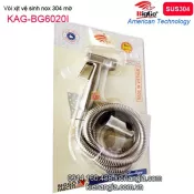 Vòi xịt vệ sinh inox su304 cực mạnh BIGGO KAG-BG6020I