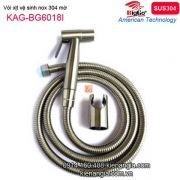 Vòi xịt vệ sinh inox su304 cực mạnh BIGGO KAG-BG6018I