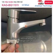 Vòi lạnh gật gù inox sus304 BIGGO KAG-BG1101I