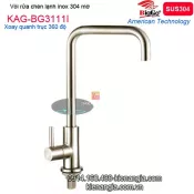 Vòi bếp lạnh inox sus304 BIGGO KAG-BG3111I